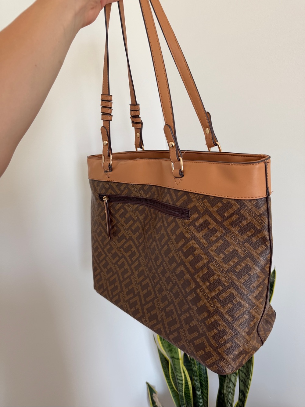 Brown Tote Bag